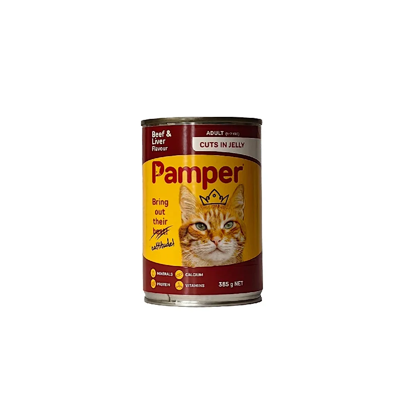 PAMPER TIN BEEF & LIVER 385G