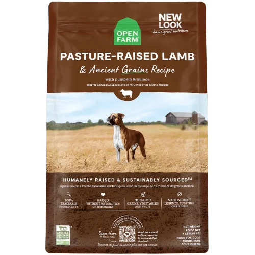 Pasture-Raised Lamb & Ancient Grains - Dry Dog Food - Open Farm