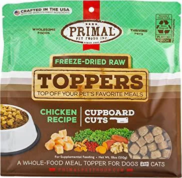 Primal Cupboard Cuts Raw Freeze-Dried Topper Chicken