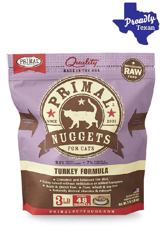 Primal Feline Turkey Frozen Raw Cat Food