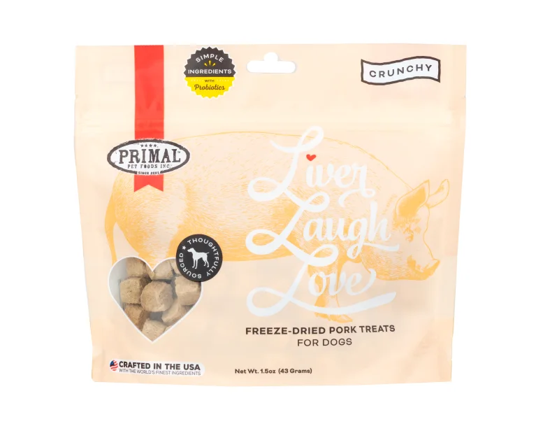 Primal Liver Laugh Love Freeze Dried Pork Liver