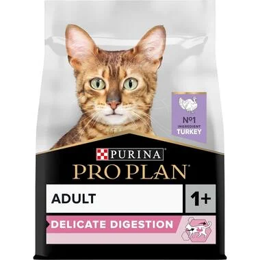 PRO PLAN Delicate Digestion Adult Cat - Turkey -1.5Kg