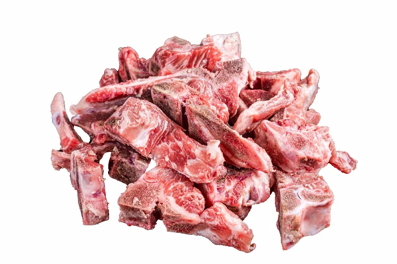 Mixed Bag Of Raw Lamb Bones For Dogs