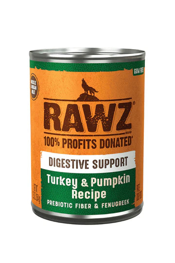 Rawz Digestive Turkey Pumpkin Pate Canned Dog Food