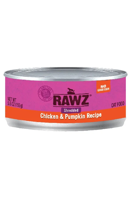 Rawz Shredded Chicken & Pumpkin Wet Cat Food