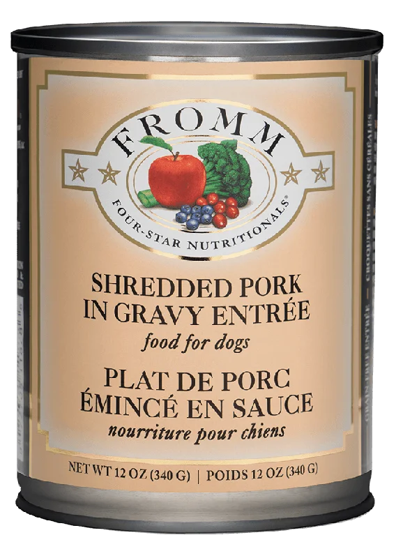 Shredded Pork In Gravy Entree - Wet Dog Food - Fromm