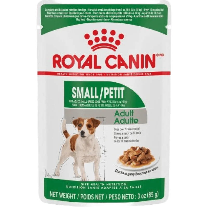 Small Adult Chunks in Gravy Pouch - Wet Dog Food - Royal Canin