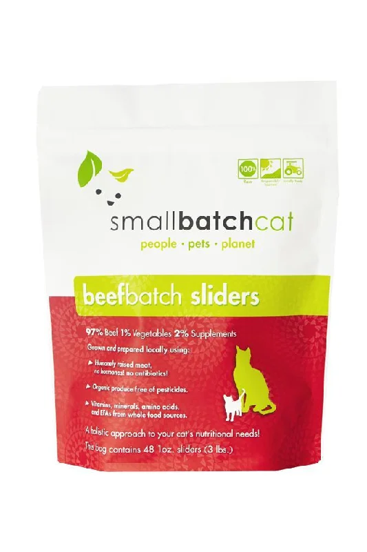 Small Batch Beef Frozen Raw Cat Food