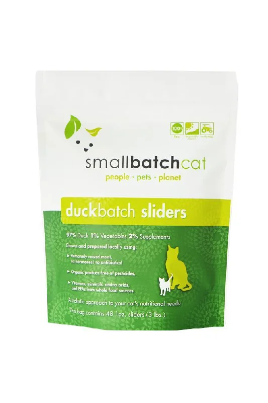 Small Batch Duck Frozen Raw Cat Food