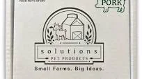 Solutions Dog Pork 12Ib Chubs