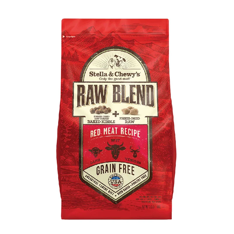 Stella and Chewy's Raw Blend Kibble for Dogs - Red Meat