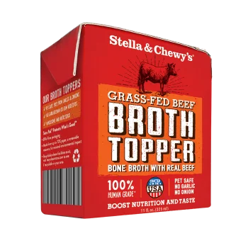 Stella & Chewy's Broth Topper Grass Fed Beef 11floz