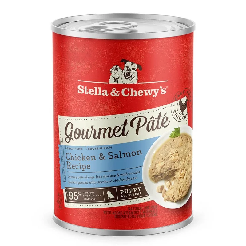 Stella & Chewy's Gourmet Puppy Chicken & Salmon Pate Canned Dog Food