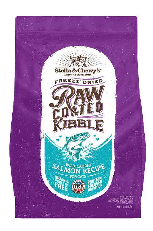 Stella and Chewy's Salmon Raw Coated Dry Cat Food