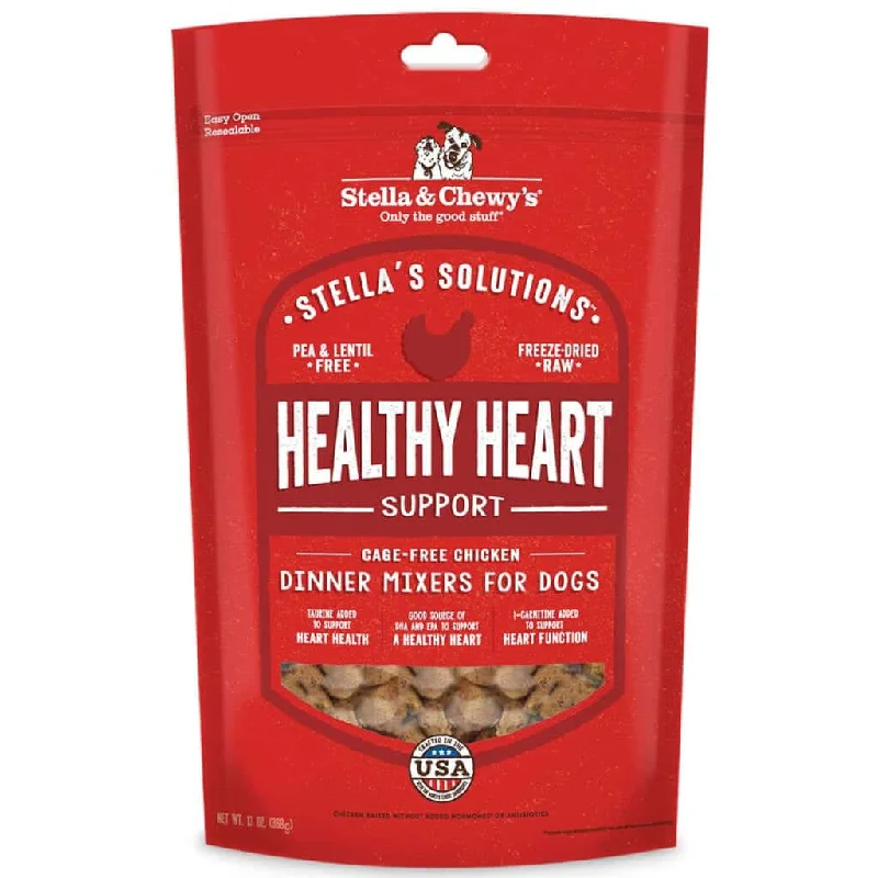 Stella's Solutions Healthy Heart Support Cage-Free Chicken Dinner Mixers for Dogs