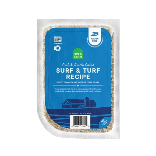 Surf & Turf Gently Cooked Recipe - Cooked Frozen Raw Food - Open Farm