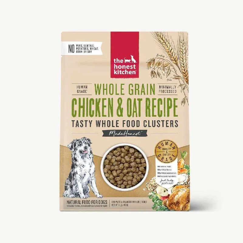 The Honest Kitchen Dog Clusters Whole Grain Chicken Formula