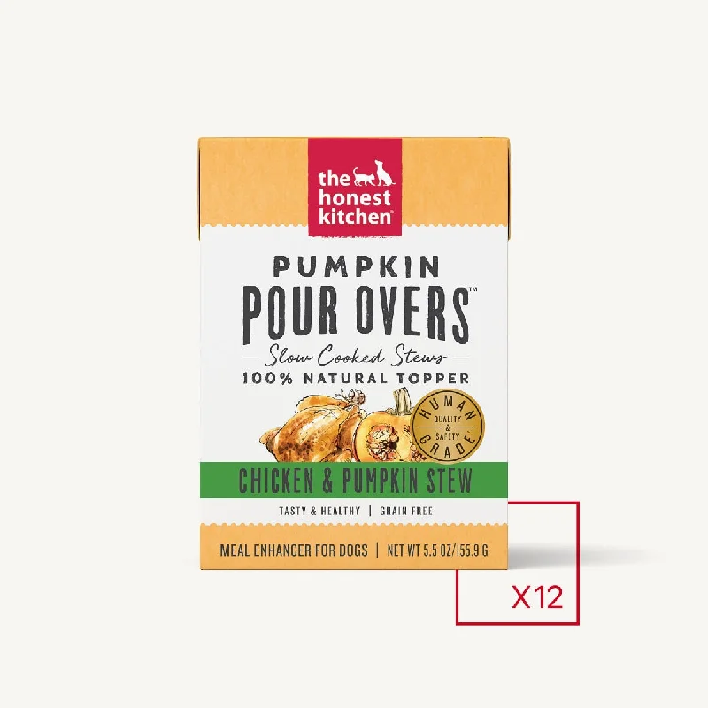 The Honest Kitchen Dog Pour Overs Grain Free Chicken & Pumpkin 5.5oz