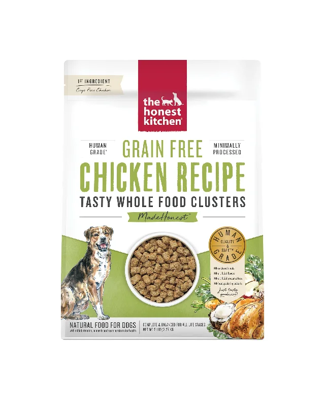 Grain Free Chicken Clusters Dry Dog Food