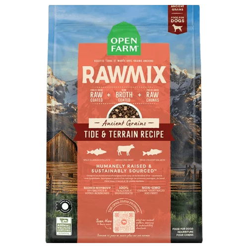 Tide & Terrain Ancient Grains Rawmix - Dry Dog Food - Open Farm