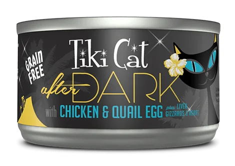 Tiki Cat After Dark Chicken/Quail 2.8oz