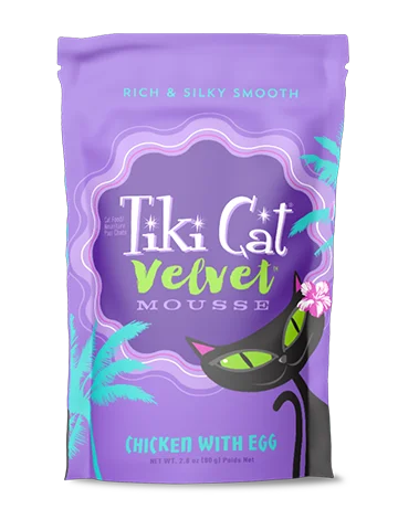 Tiki Cat Mousse Chicken & Egg Pouch 2.8oz