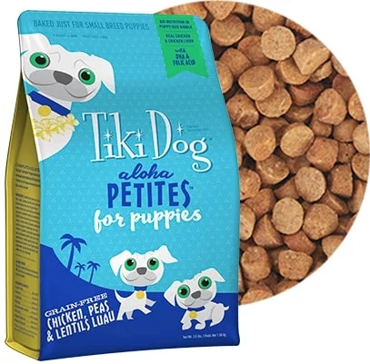 Tiki Dog Aloha Petites Dog Food - Chicken, Pea & Lentil Luau for Puppies