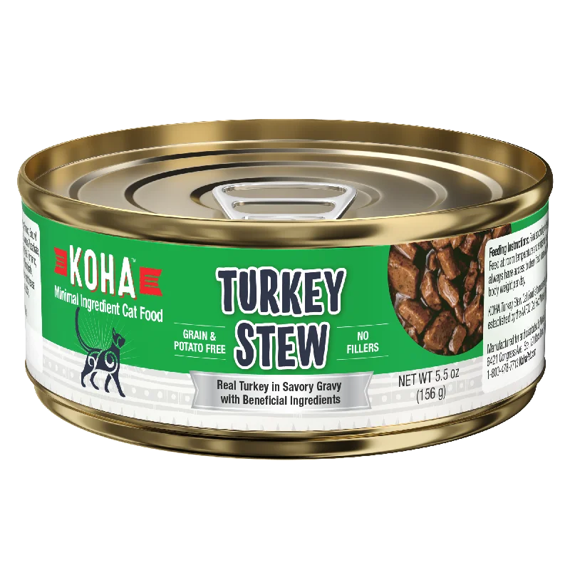 Minimal Ingredient Turkey Stew for Cats