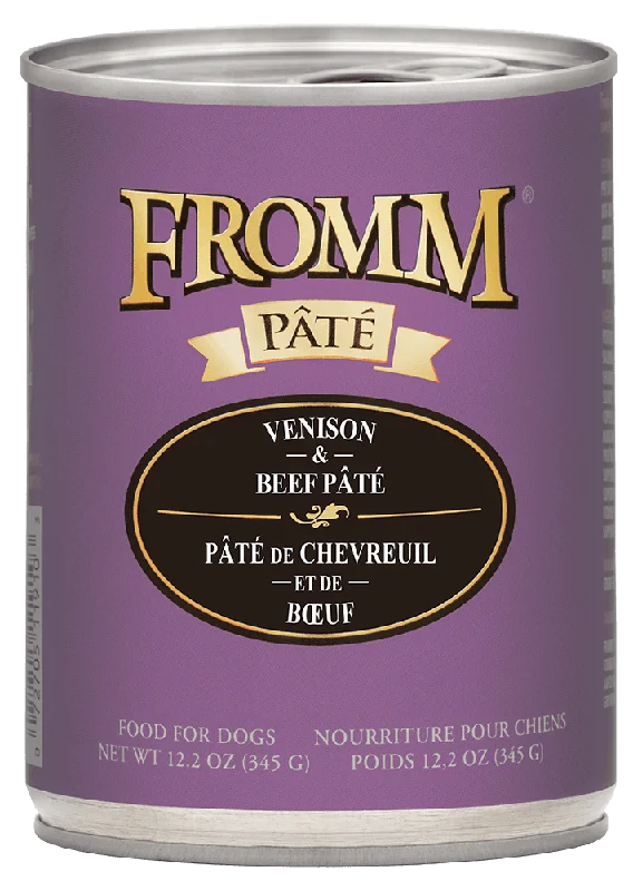 Venison & Beef Pate - Wet Dog Food - Fromm