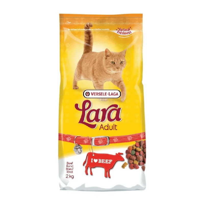 Versele Laga Lara Adult Beef Cat Food 4 x 2kg