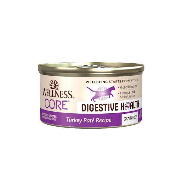 Wellness Cat Can Core Digestive Health Turkey 3oz