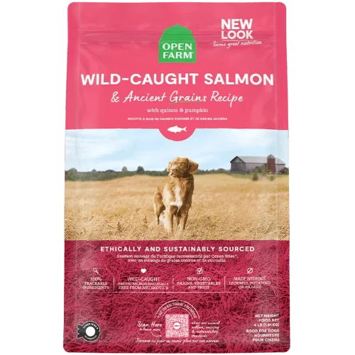 Wild-Caught Salmon & Ancient Grains - Dry Dog Food - Open Farm