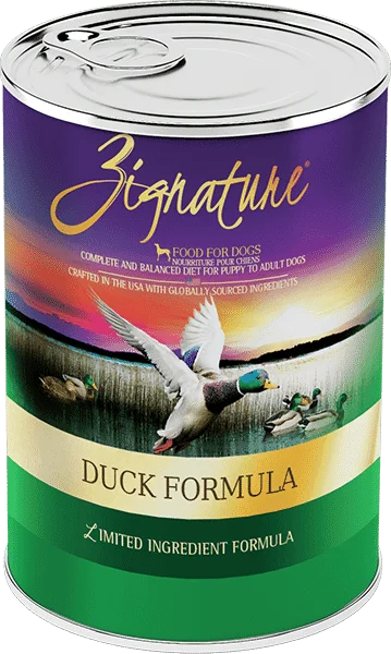 Zignature Duck Formula - Wet Dog Food - Zignature