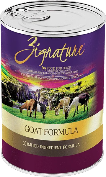 Zignature Goat Formula - Wet Dog Food - Zignature