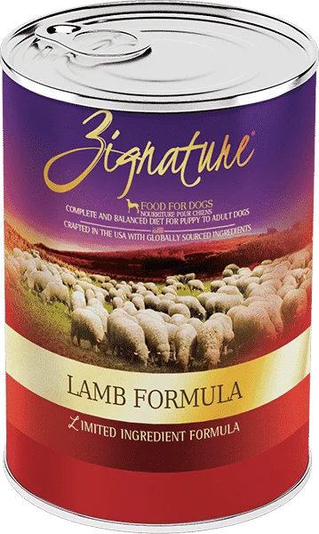 Zignature Lamb Formula - Wet Dog Food - Zignature