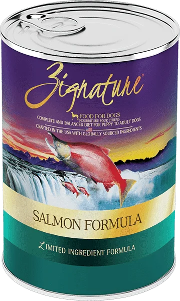 Zignature Salmon Formula - Wet Dog Food - Zignature