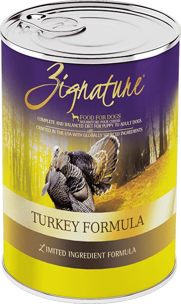 Zignature Turkey Formula - Wet Dog Food - Zignature