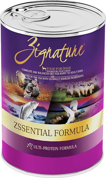 Zignature Zssential Formula - Wet Dog Food - Zignature