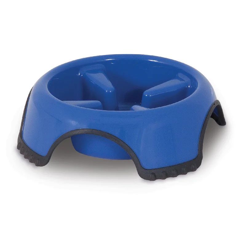 Aspen Pet Skid Stop Slow Feeder Dog Bowl