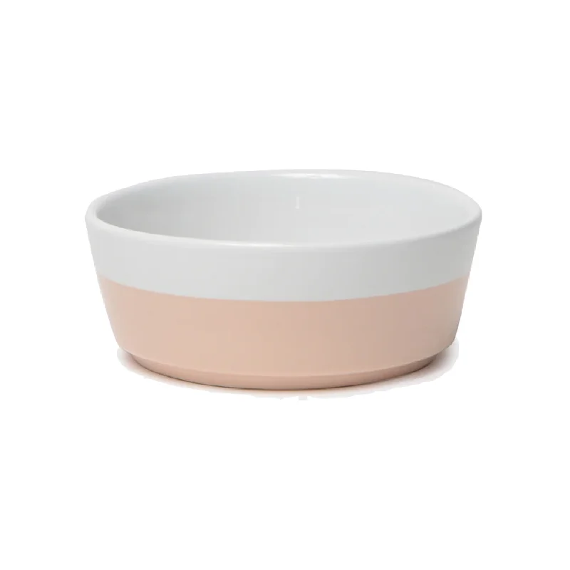 Waggo Dipper Ceramic Dog Bowl Rose