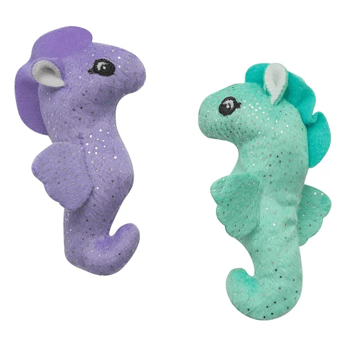 Catnip Cat Toy - KITTY SEAHORSE - 4" x 2 pcs