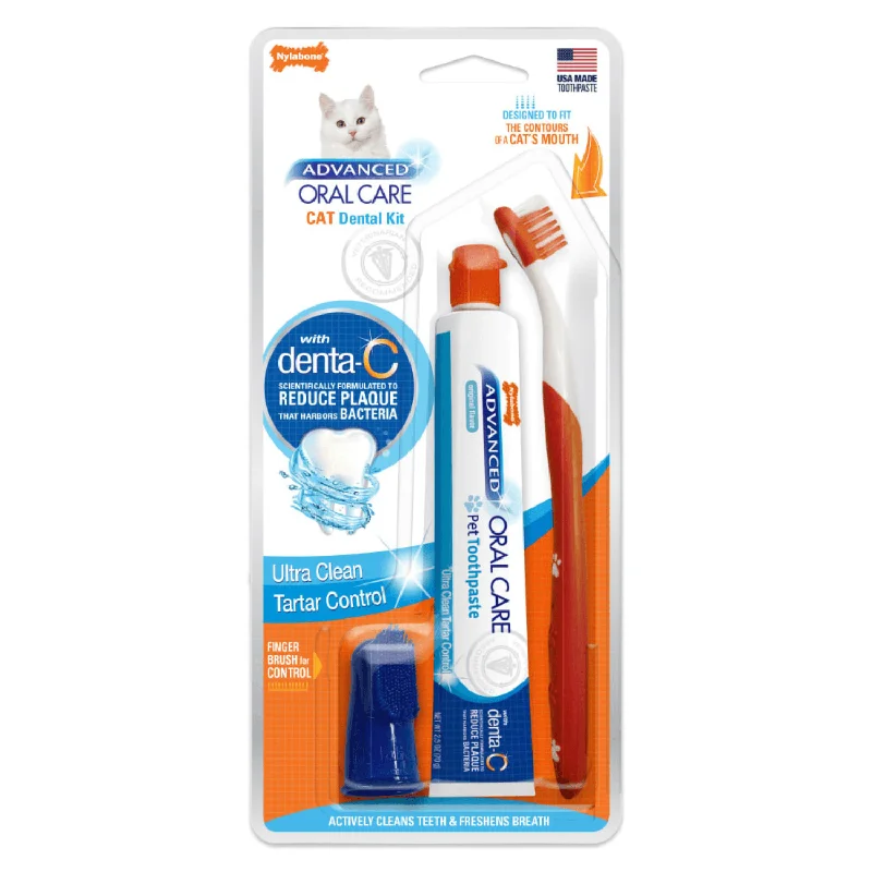 Advance Oral Care - Cat Dental Kit - Ultra Clean Tatar Control