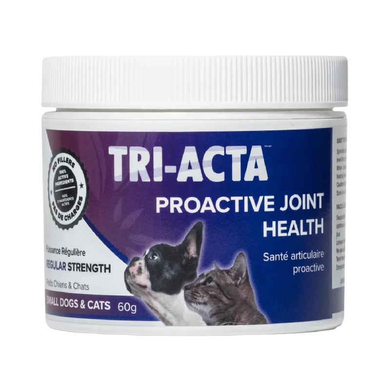 TRI-ACTA Protective Joint Health For Small Dogs & Cats, Regular Strength - 60 g