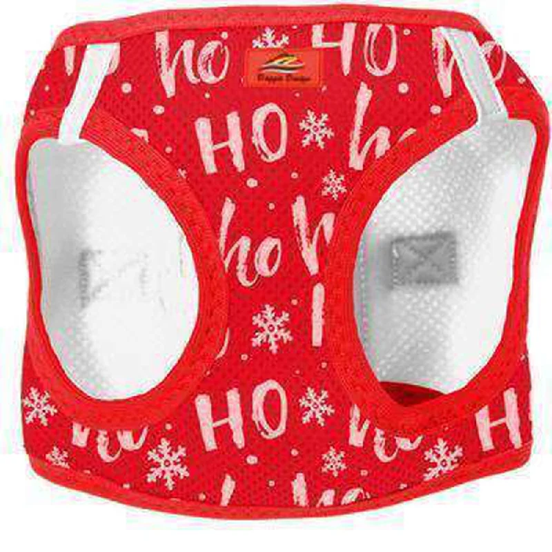 American River Choke Free Dog Harness Holiday Line - HO HO HO