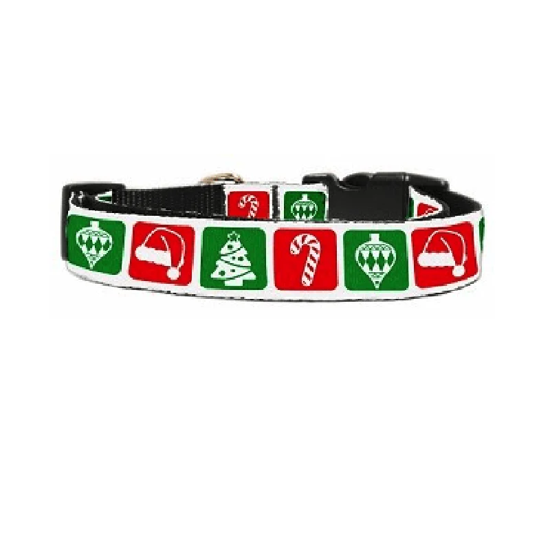 Timeless Christmas Dog Collar & Leash